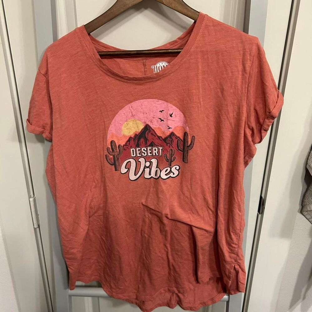 Home Free Women's Orange Desert Vibes T-shirt